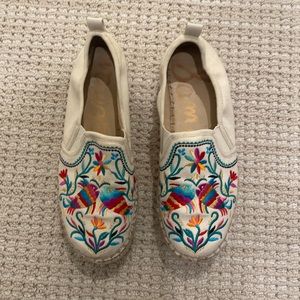 Embroidered Sam Edelman Espadrilles